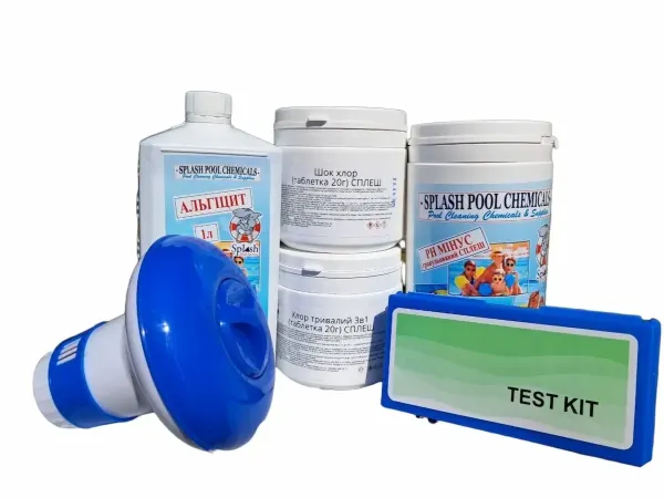 Набір хімії для басейну Сплеш 6в1